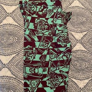 Lularoe OS Halloween Leggings